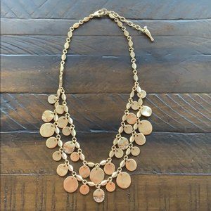 Chloe + Isabel Pave Paillette 2 Row Necklace